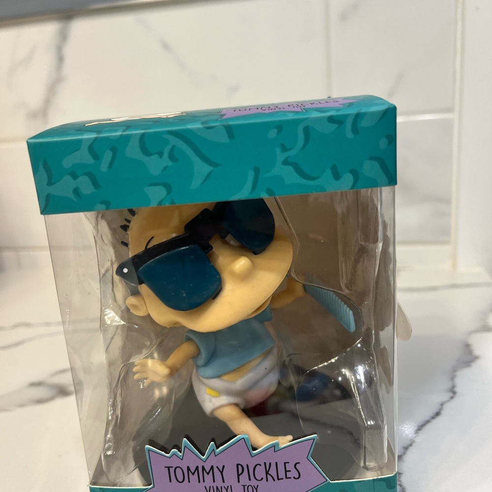 New The Nick Box Rugrats Tommy Pickles " Little Dude" Vinyl Toy 2017 Nickelodeon - Picture 8 of 8